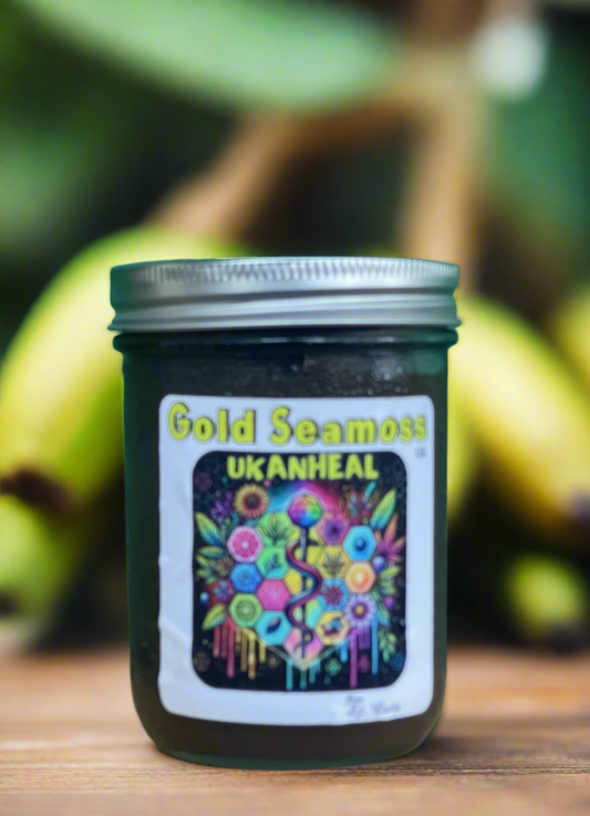 Banana cinnamon Seamoss Gel